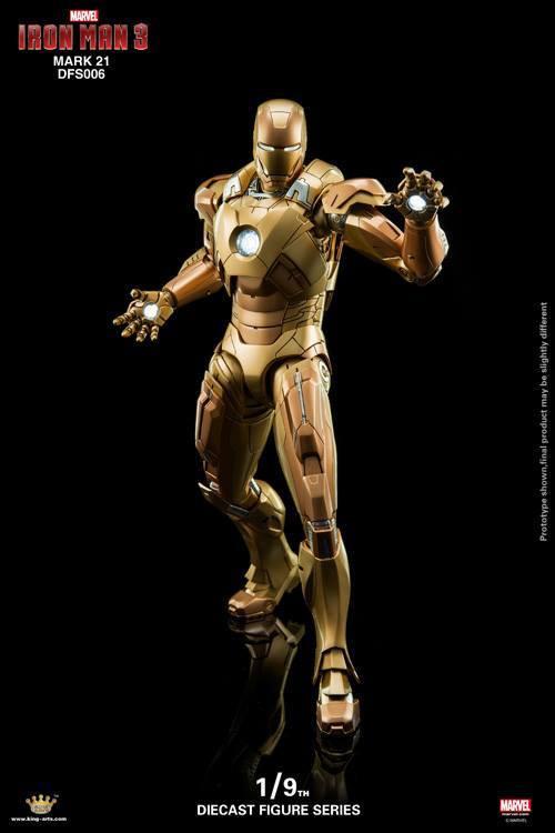 KING ARTS IRON MAN MARK XXI - MARK 21 MIDAS 1/9 SCALE - DFS006 - Anotoys Collectibles