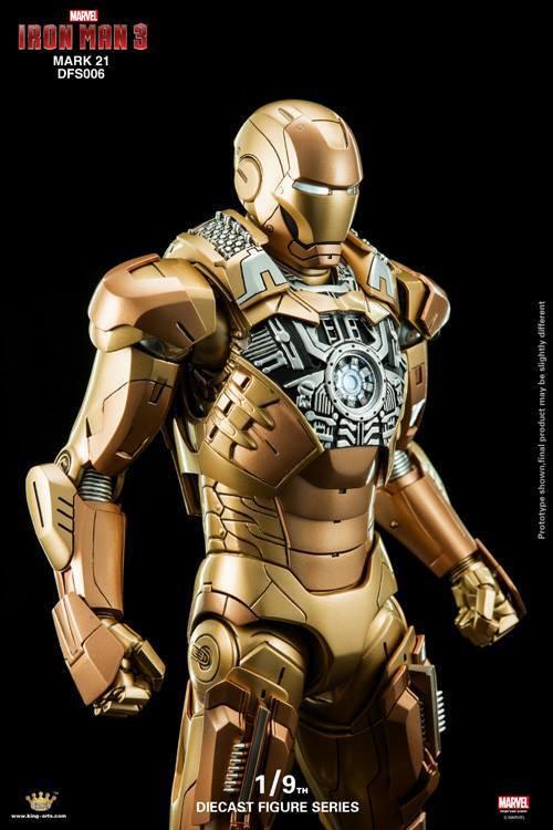 KING ARTS IRON MAN MARK XXI - MARK 21 MIDAS 1/9 SCALE - DFS006 - Anotoys Collectibles