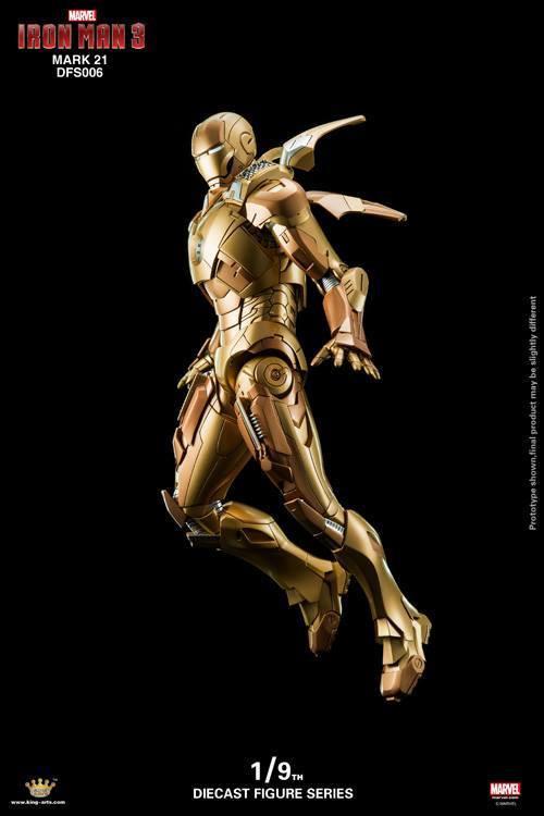 KING ARTS IRON MAN MARK XXI - MARK 21 MIDAS 1/9 SCALE - DFS006 - Anotoys Collectibles