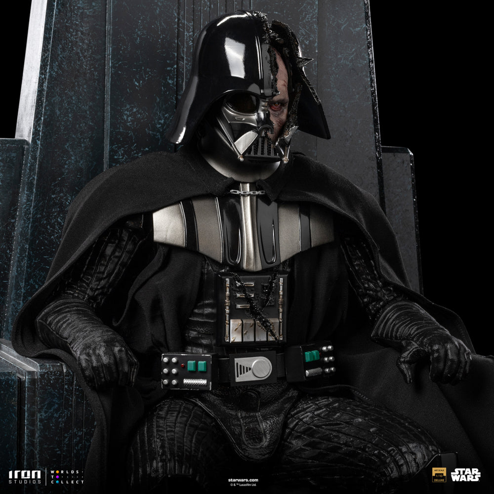 IRON STUDIOS DARTH VADER ON THRONE ART SCALE 1/10 - LUCSWR123125-10(PRE-ORDER) - Anotoys Collectibles