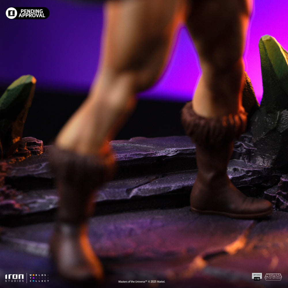 IRON STUDIOS HE-MAN (BATTLE ARMOR VER) ART SCALE 1/10 - HEMAN122825-10(PRE-ORDER) - Anotoys Collectibles