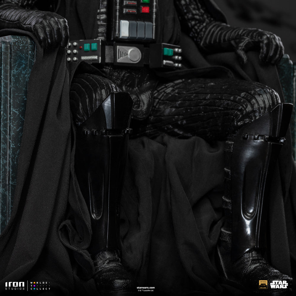 IRON STUDIOS DARTH VADER ON THRONE ART SCALE 1/10 - LUCSWR123125-10(PRE-ORDER) - Anotoys Collectibles