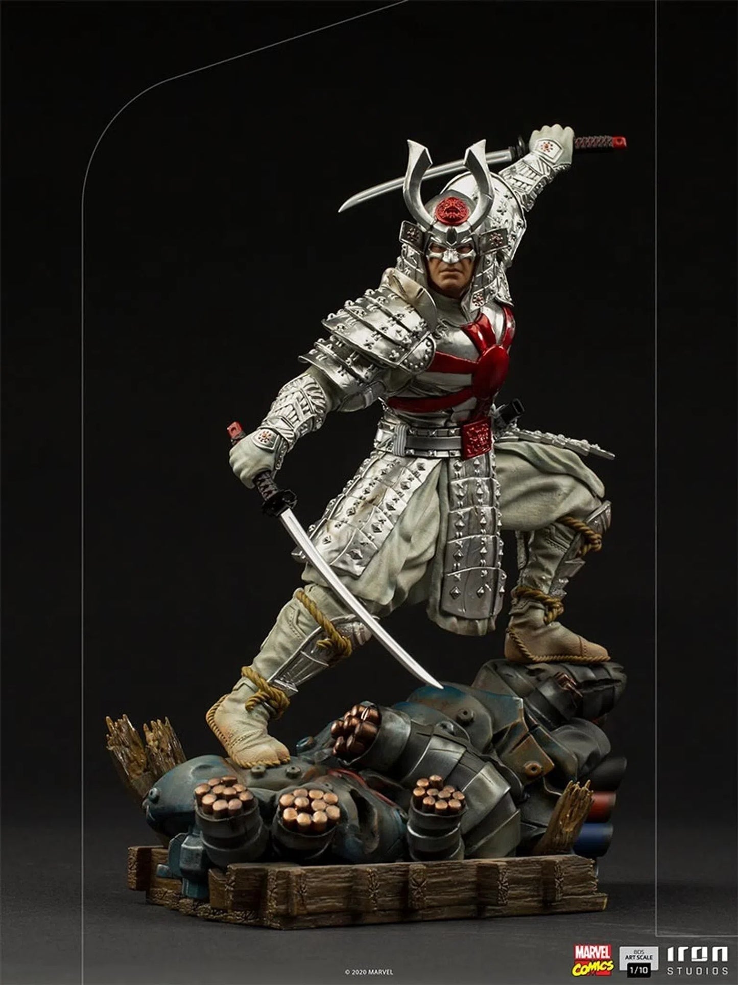 IRON STUDIOS SILVER SAMURAI BDS ART SCALE 1/10 - MARVEL COMICS MARCAS33320-10 - Anotoys Collectibles