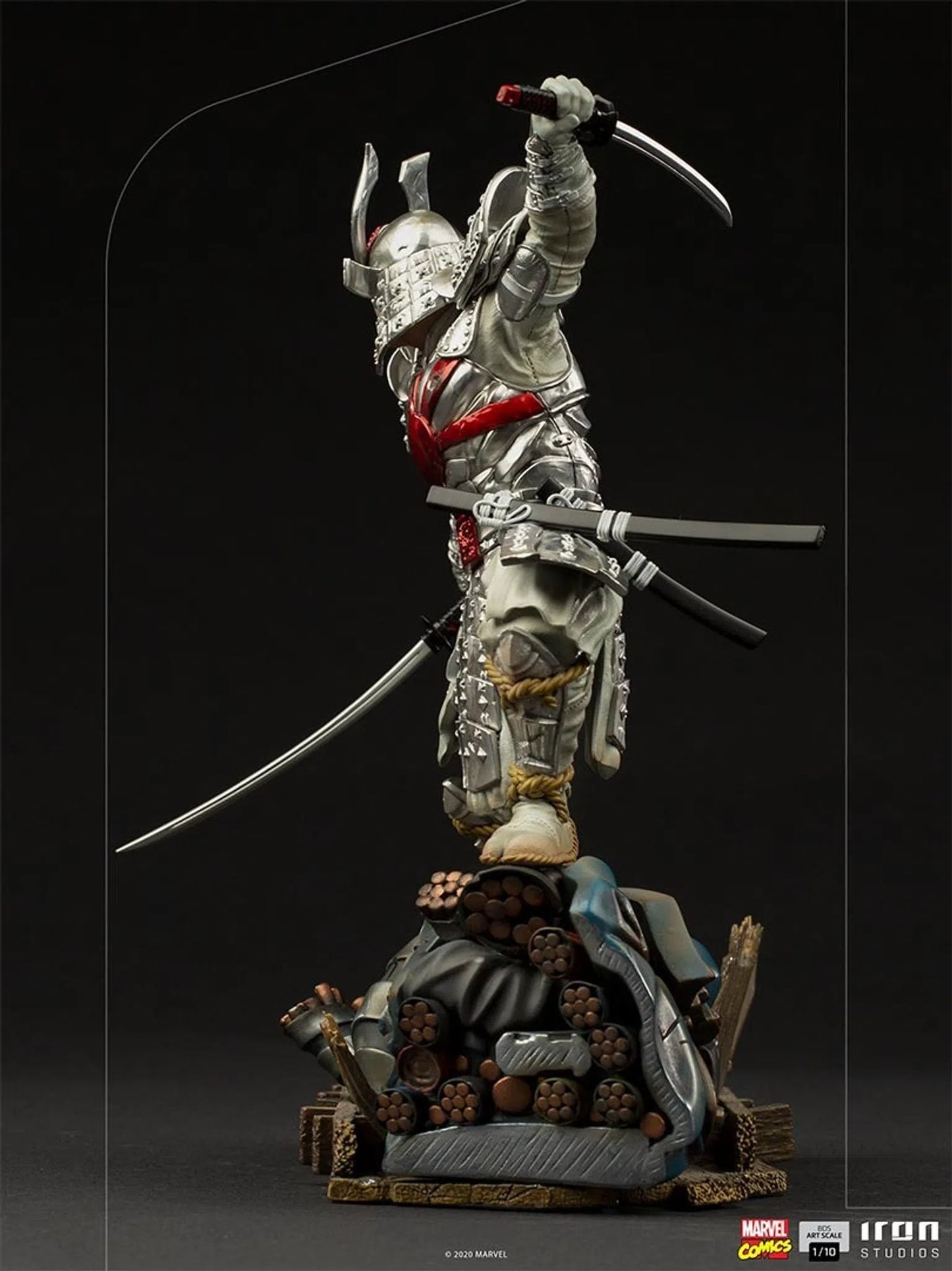 IRON STUDIOS SILVER SAMURAI BDS ART SCALE 1/10 - MARVEL COMICS MARCAS33320-10 - Anotoys Collectibles