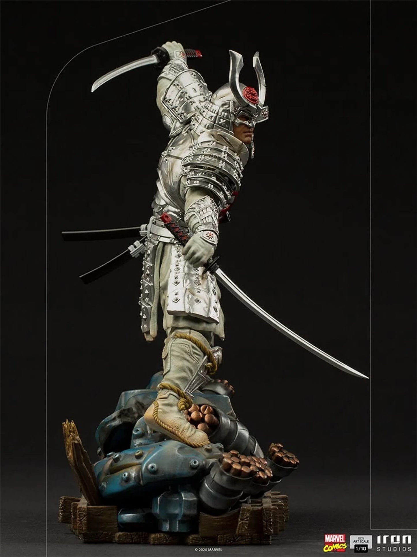 IRON STUDIOS SILVER SAMURAI BDS ART SCALE 1/10 - MARVEL COMICS MARCAS33320-10 - Anotoys Collectibles