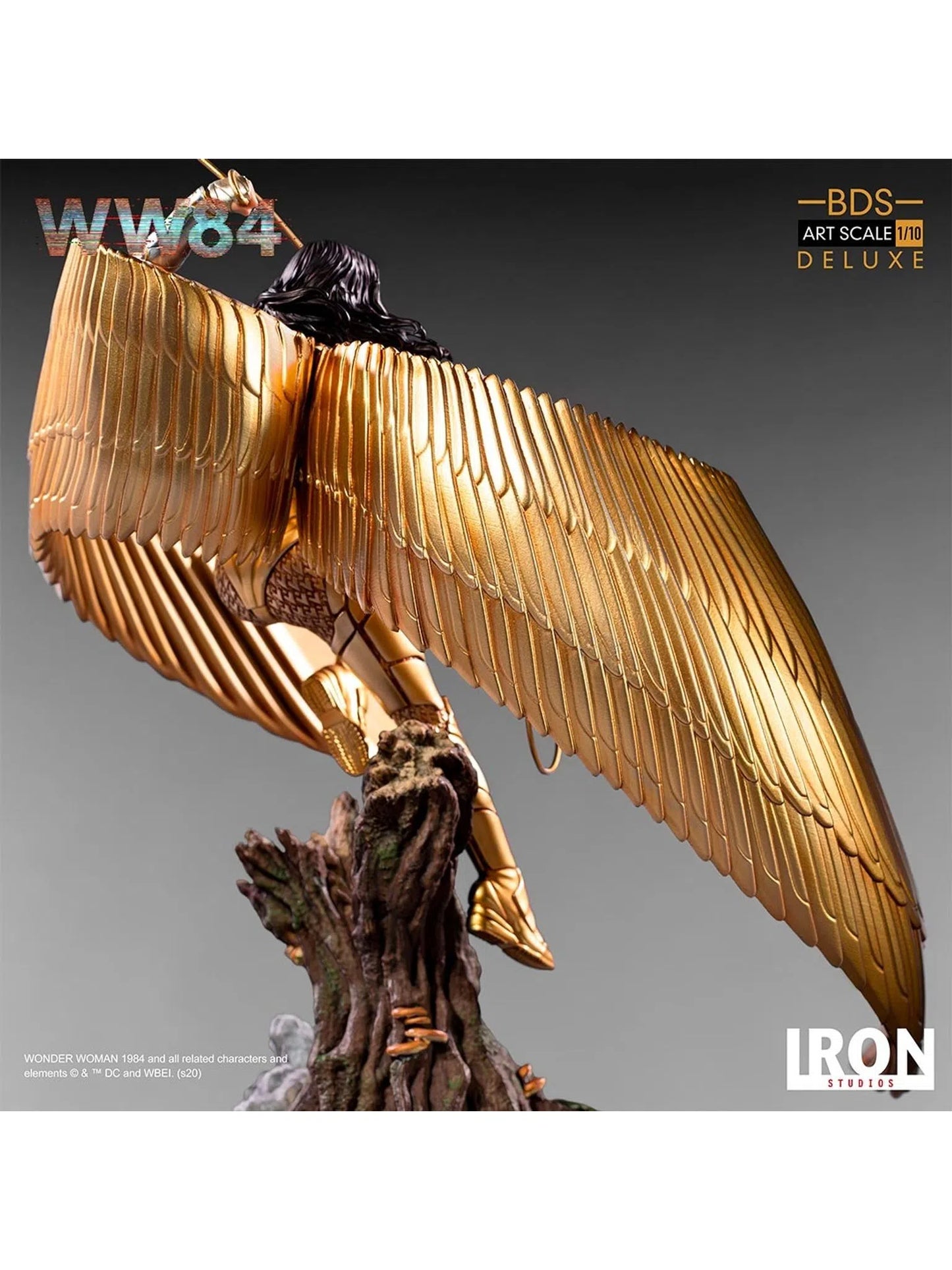 IRON STUDIOS DC WONDER WOMAN DELUXE WW84 ART SCALE 1/10 DCCW8427420-10 - Anotoys Collectibles