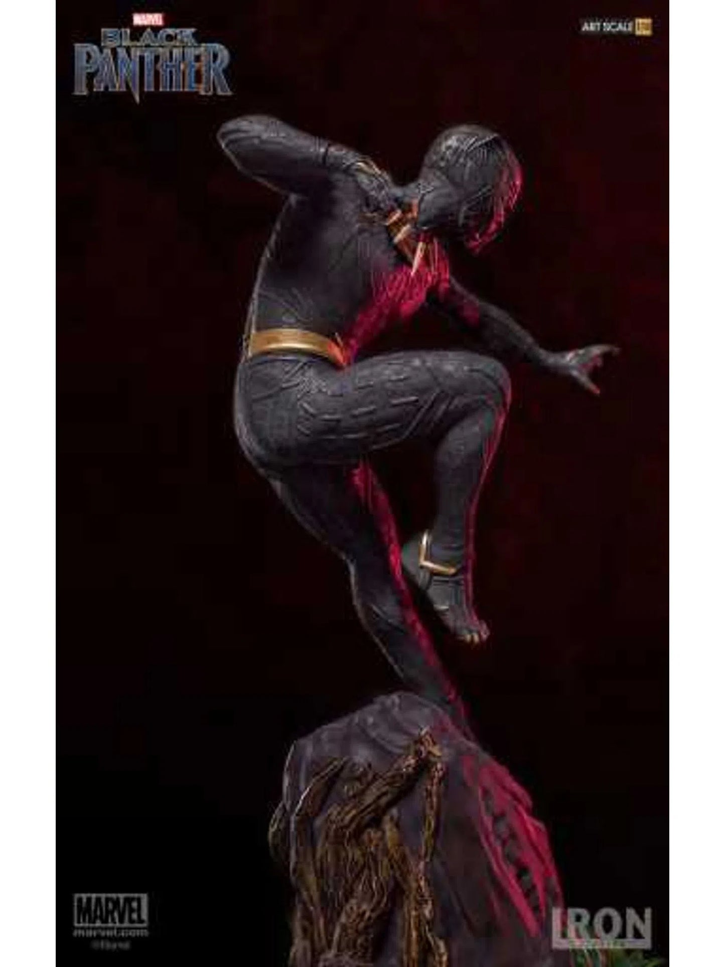 IRON STUDIOS BLACK PANTHER: ERIK KILLMONGER BDS ART SCALE 1/10 - MARCWR07017-10 - Anotoys Collectibles