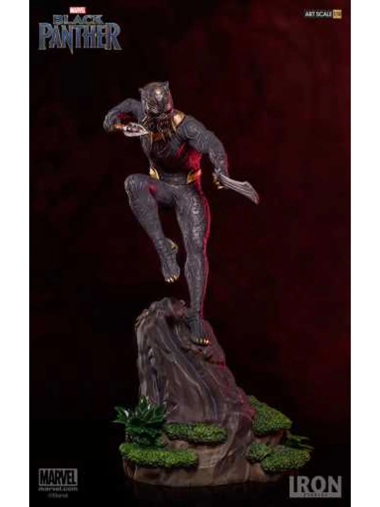 IRON STUDIOS BLACK PANTHER: ERIK KILLMONGER BDS ART SCALE 1/10 - MARCWR07017-10 - Anotoys Collectibles