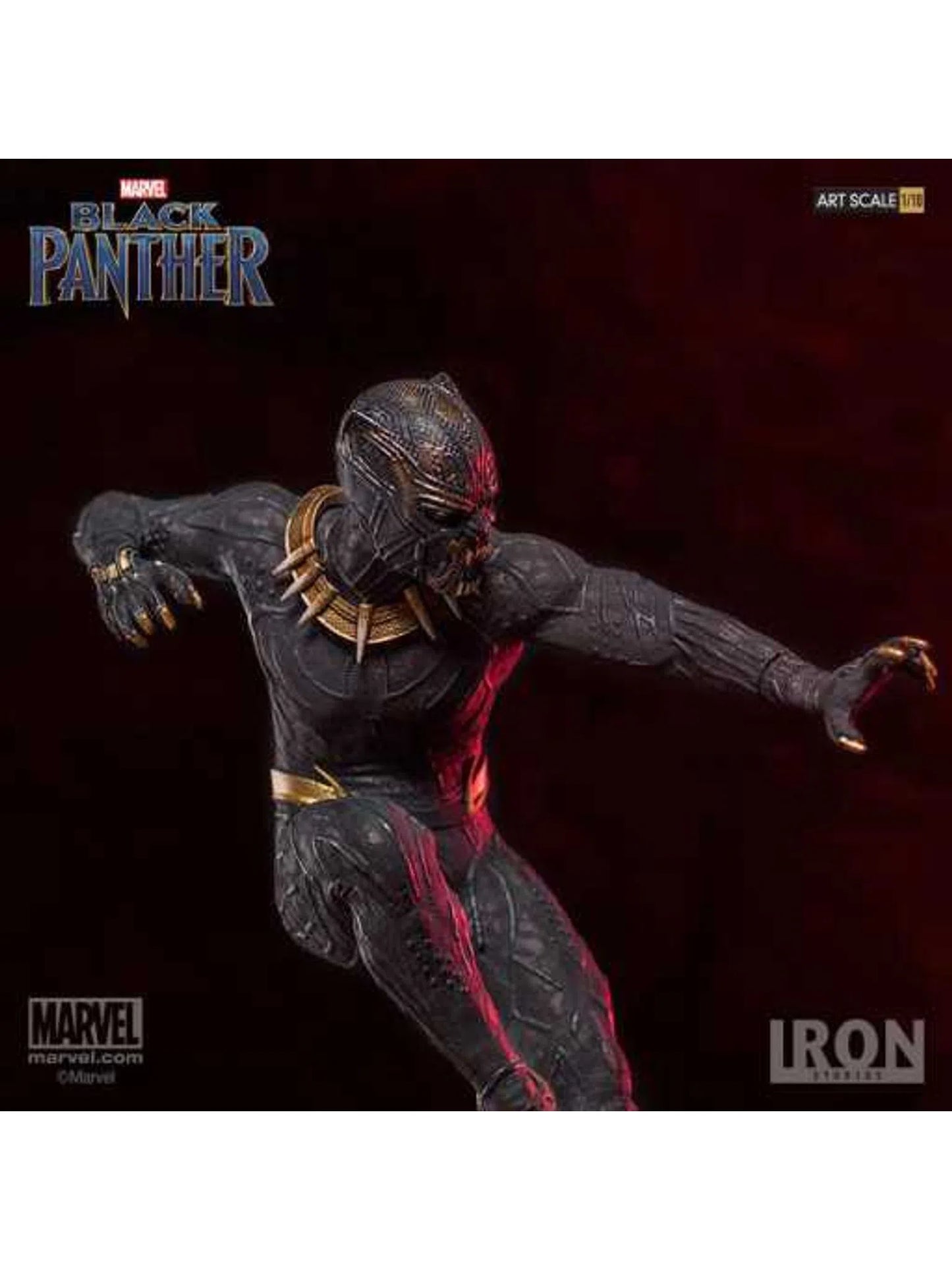 IRON STUDIOS BLACK PANTHER: ERIK KILLMONGER BDS ART SCALE 1/10 - MARCWR07017-10 - Anotoys Collectibles