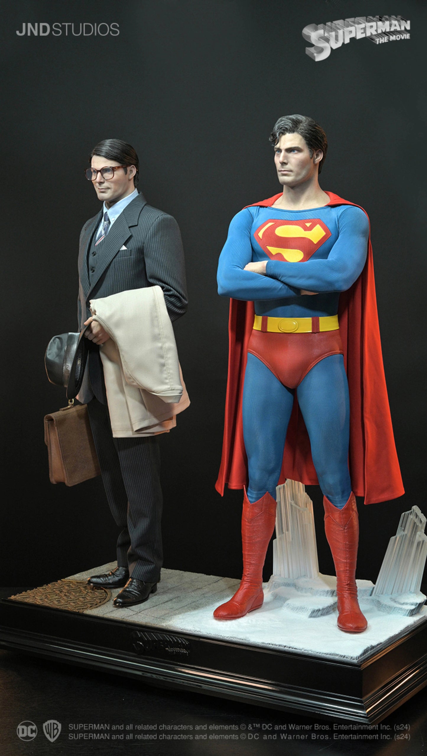 1/3 JND SUPERMAN (1978) DUAL VERSION (SUPERMAN & CLARK KENT) (PREORDER) - Anotoys Collectibles