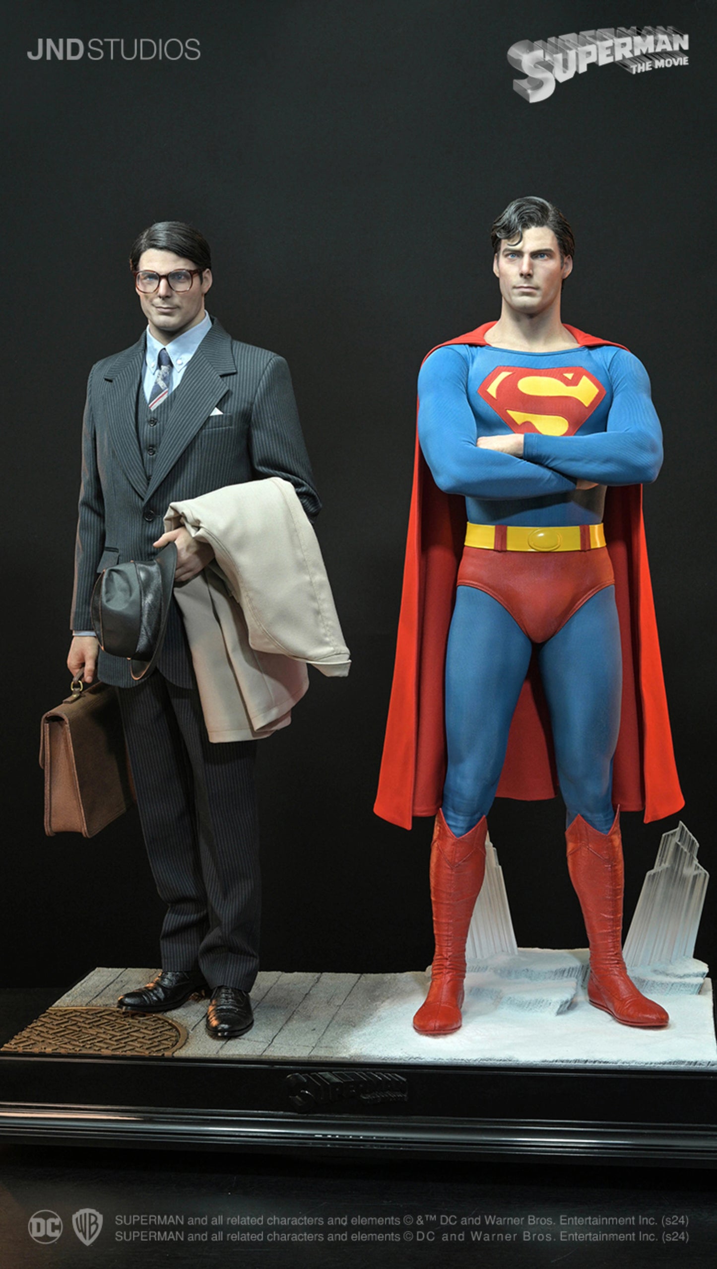 1/3 JND SUPERMAN (1978) DUAL VERSION (SUPERMAN & CLARK KENT) (PREORDER) - Anotoys Collectibles