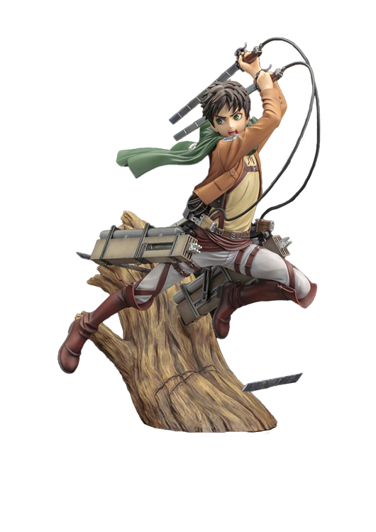 KOTOBUKIYA ARTFX J EREN YEAGER RENEWAL PACKAGE VER. - PV151 - Anotoys Collectibles