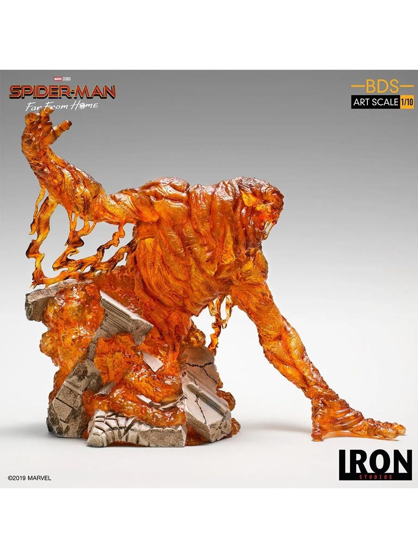 IRON STUDIO SPIDERMAN FAR FROM HOME MOLTEN MAN 1/10 MARCAS22819-10 - Anotoys Collectibles