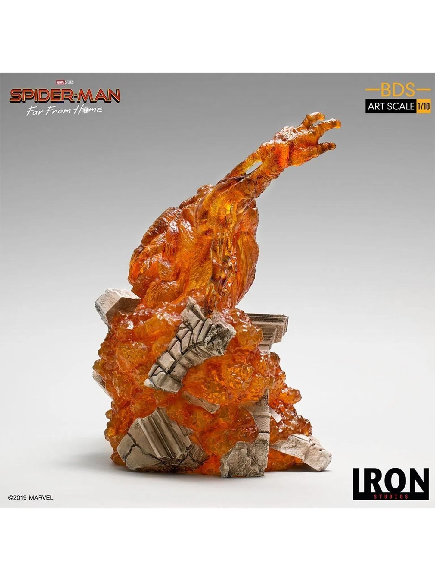 IRON STUDIO SPIDERMAN FAR FROM HOME MOLTEN MAN 1/10 MARCAS22819-10 - Anotoys Collectibles