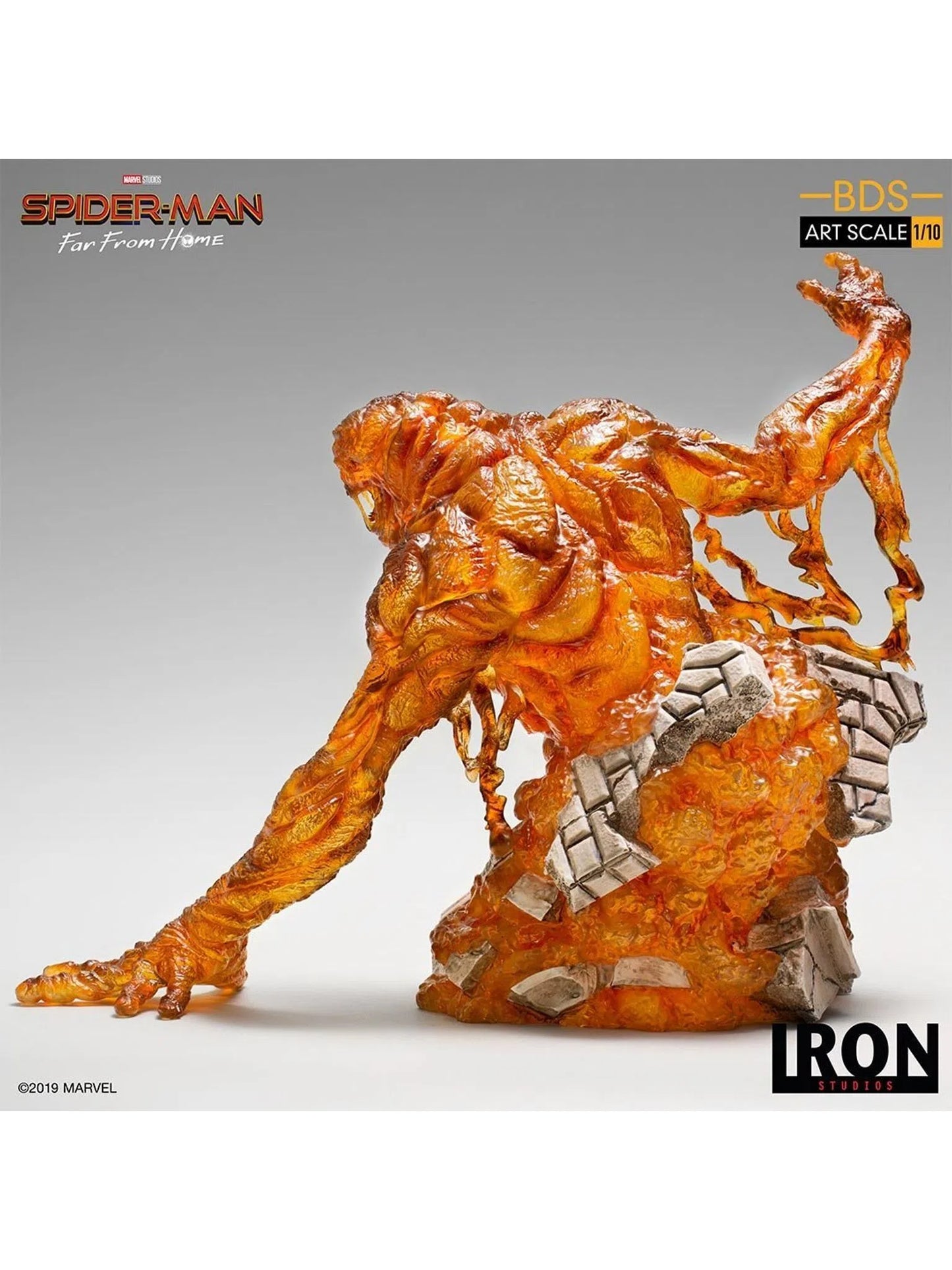 IRON STUDIO SPIDERMAN FAR FROM HOME MOLTEN MAN 1/10 MARCAS22819-10 - Anotoys Collectibles