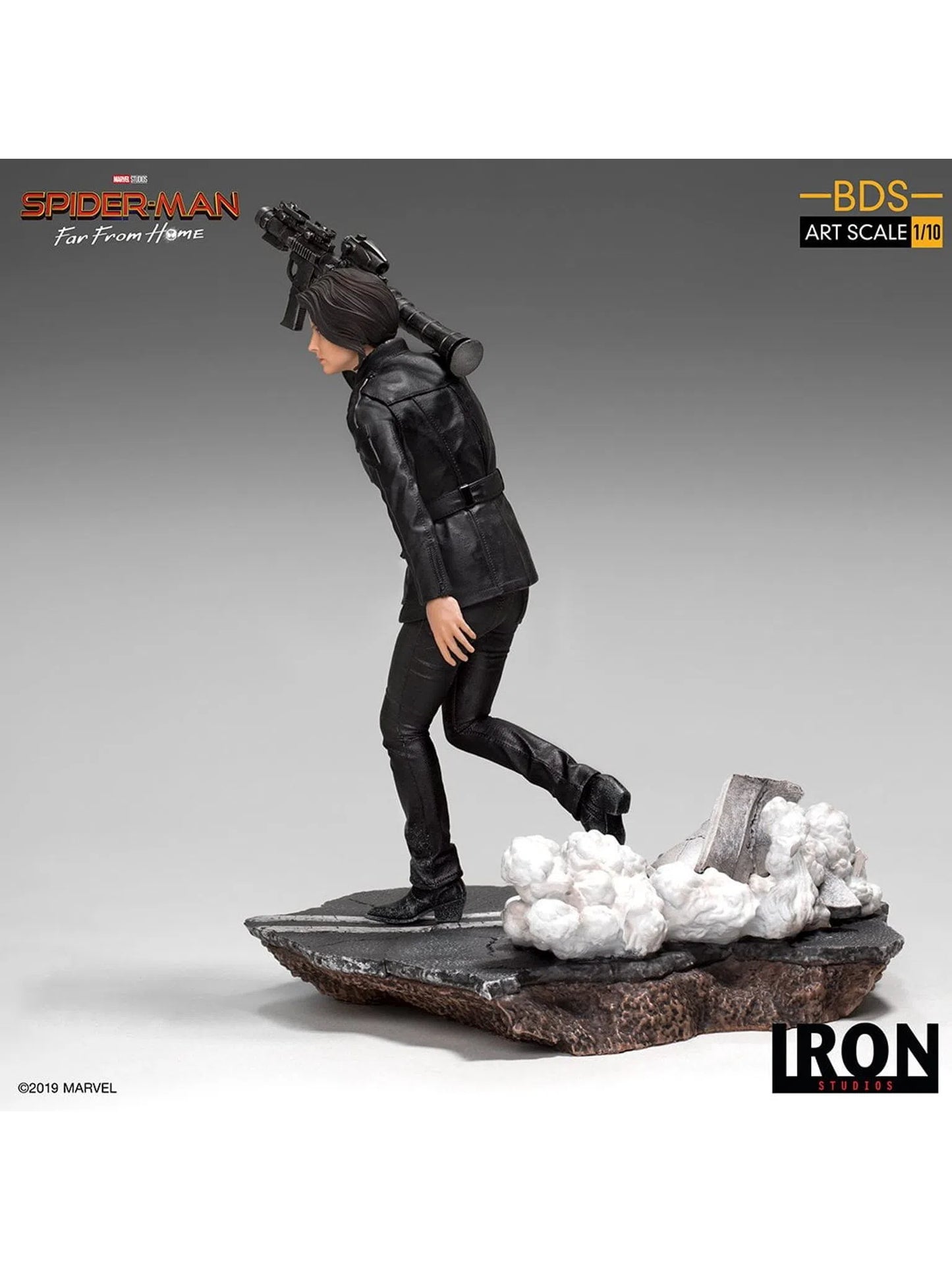 IRON STUDIOS SPIDERMAN FAR FROM HOME MARIA HILL 1/10 MARCAS23019-10 - Anotoys Collectibles