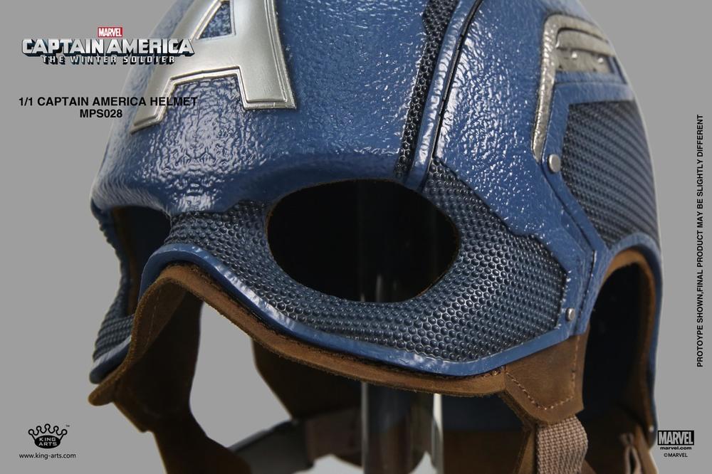 KING ARTS MOVIE PROP SERIES 1/1 CAPT. AMERICA HELMET - MPS028 - Anotoys Collectibles