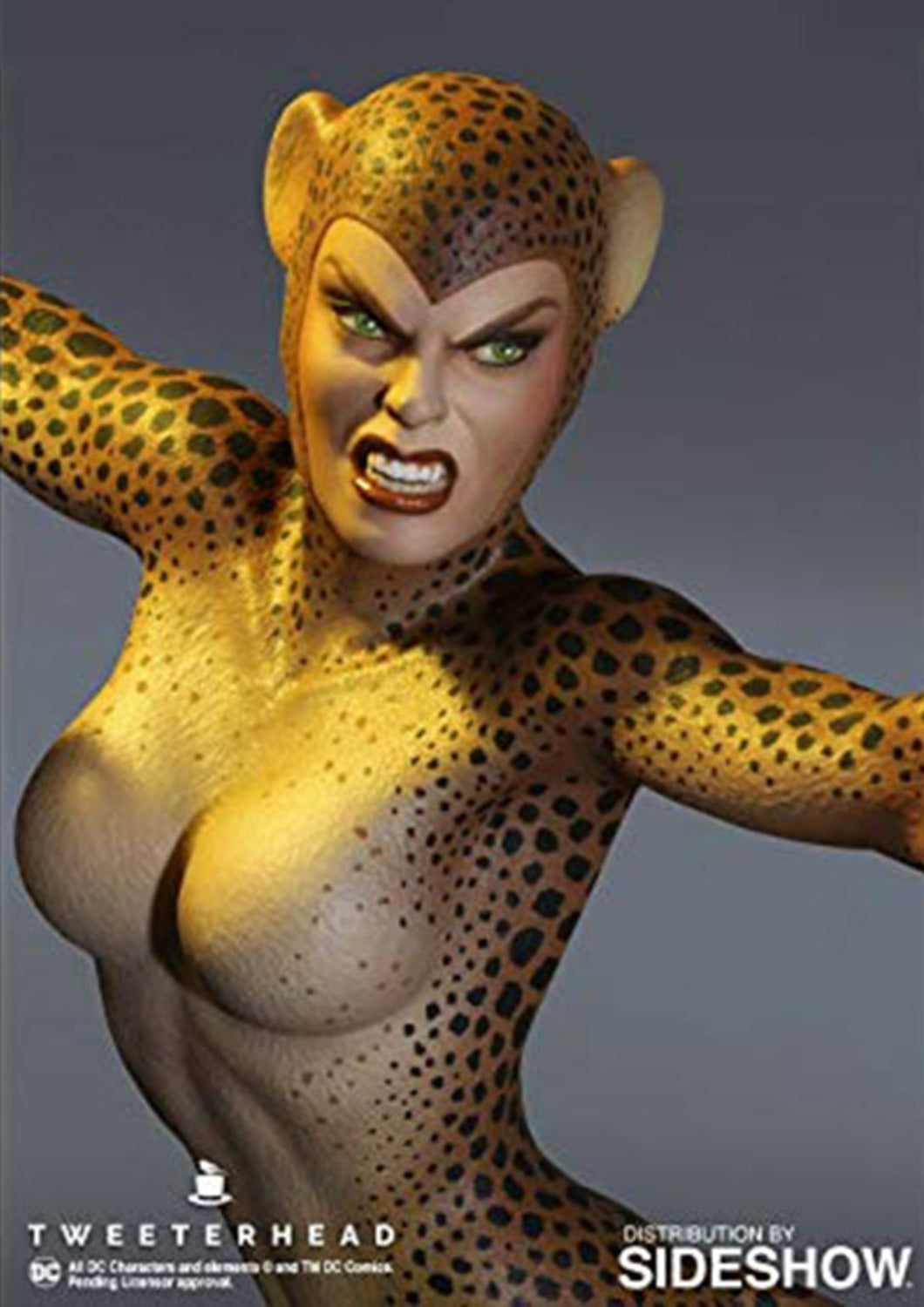 TWEETERHEAD SUPER POWERS CHEETAH MAQUETTE 905157 - Anotoys Collectibles