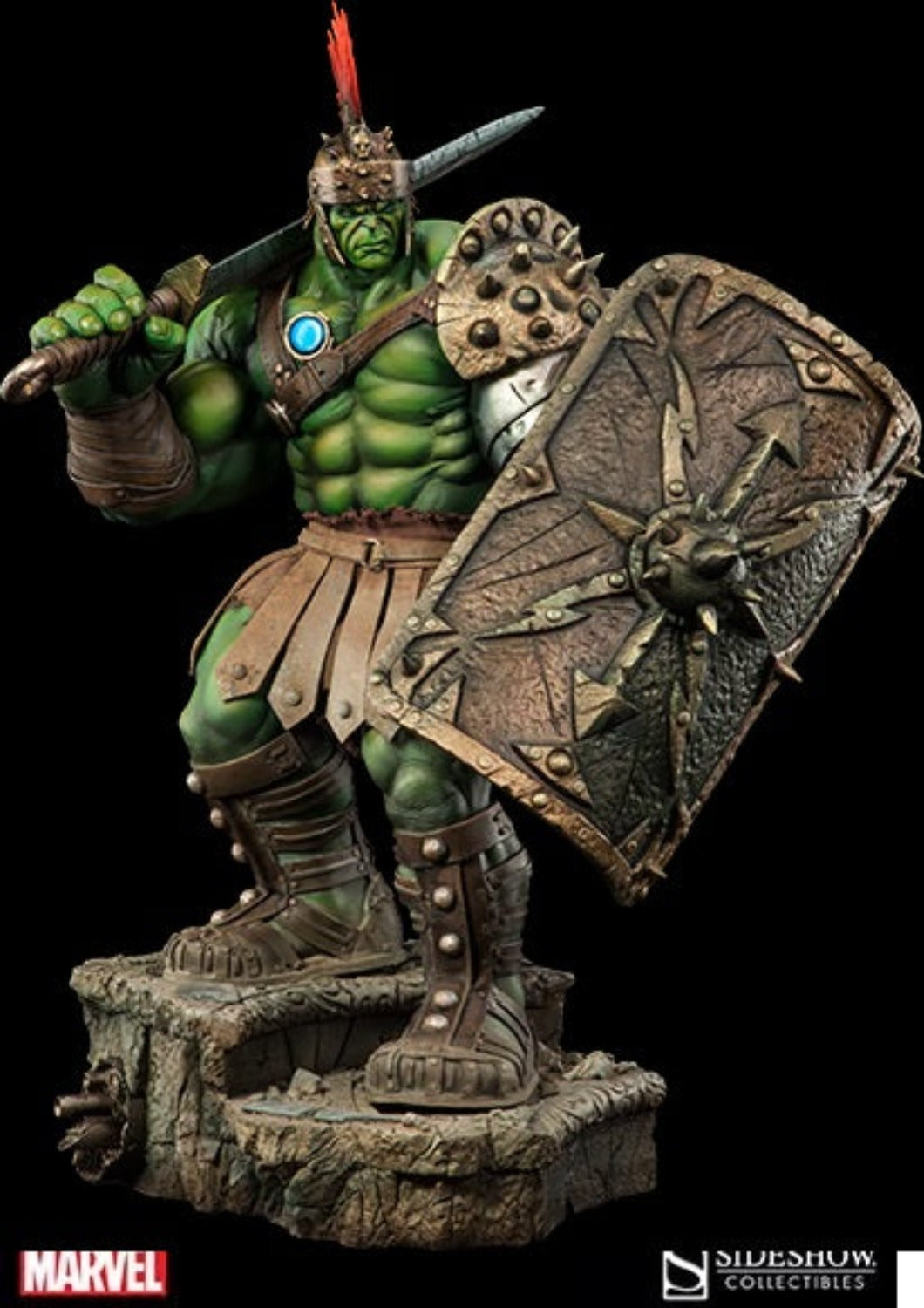 SIDESHOW GLADIATOR HULK - MARVEL - 300221 - Anotoys Collectibles