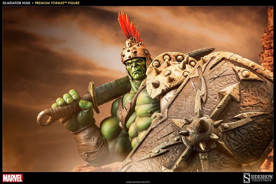 SIDESHOW GLADIATOR HULK - MARVEL - 300221 - Anotoys Collectibles