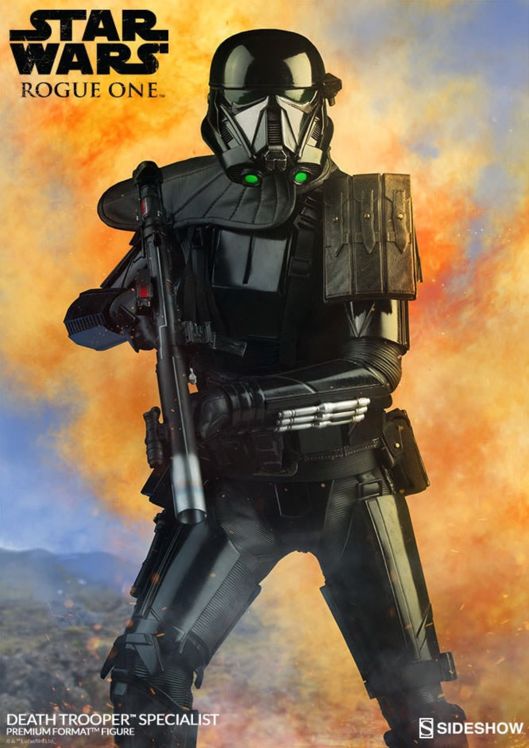 SIDESHOW DEATH TROOPER PREMIUM FORMAT - 300530 - Anotoys Collectibles