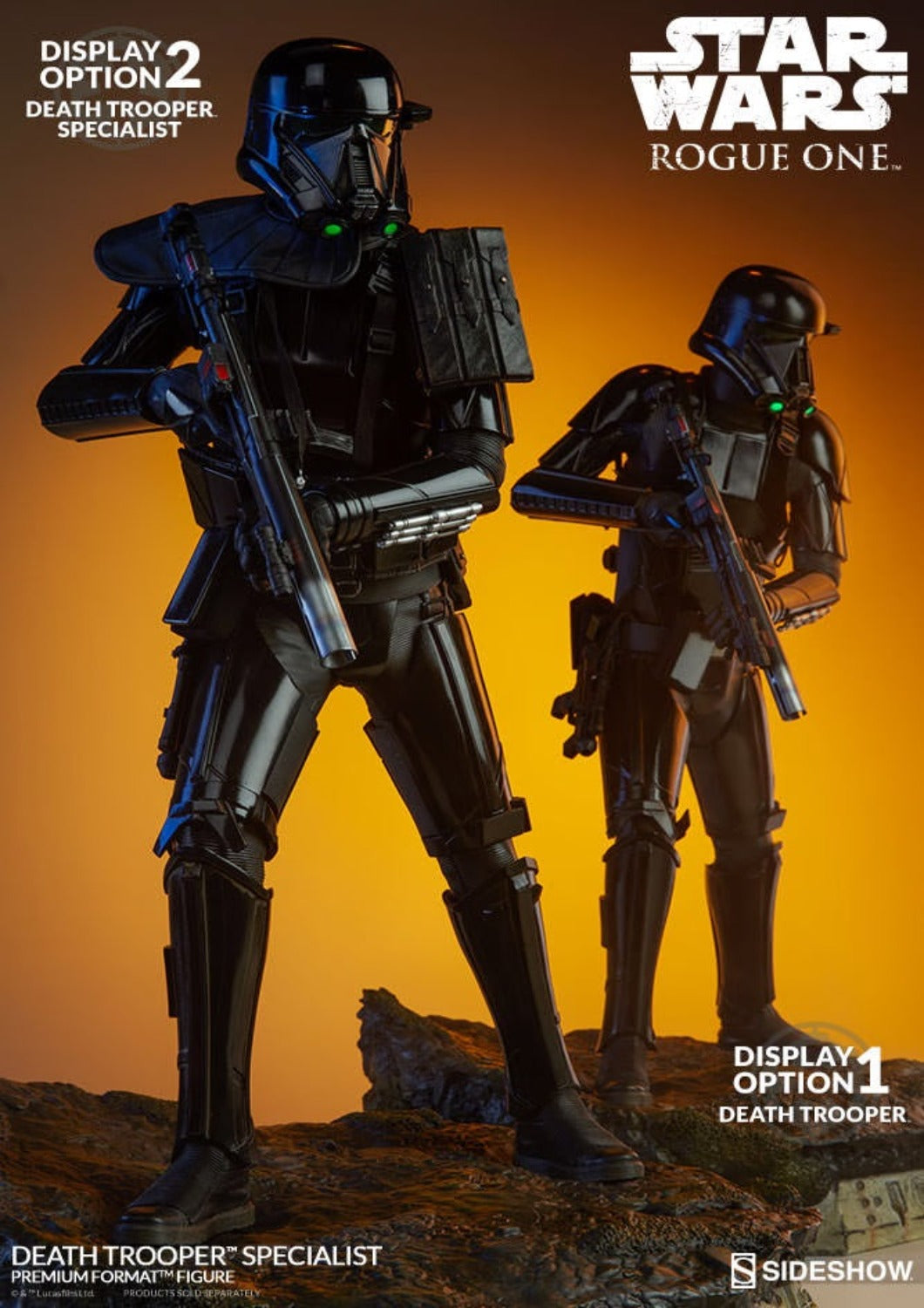 SIDESHOW DEATH TROOPER PREMIUM FORMAT - 300530 - Anotoys Collectibles