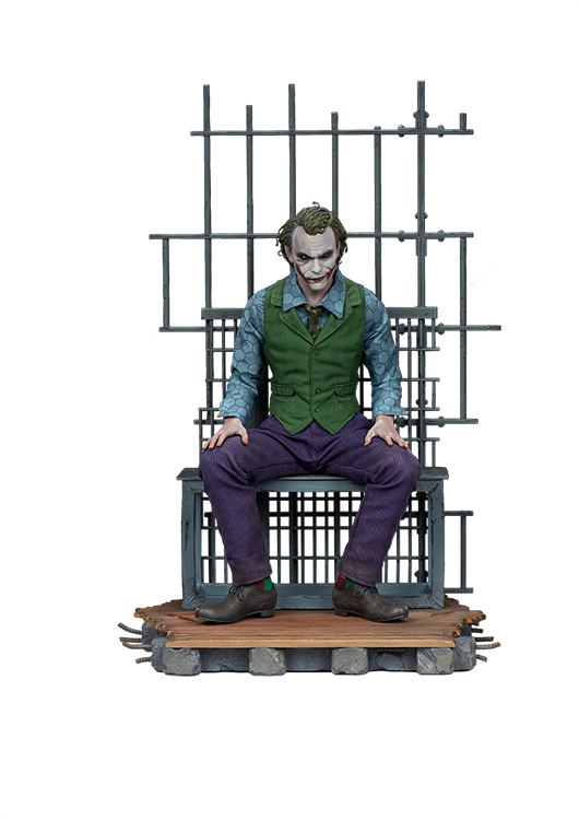 SIDESHOW THE JOKER PREMIUM FORMAT 1/4 300717 - Anotoys Collectibles