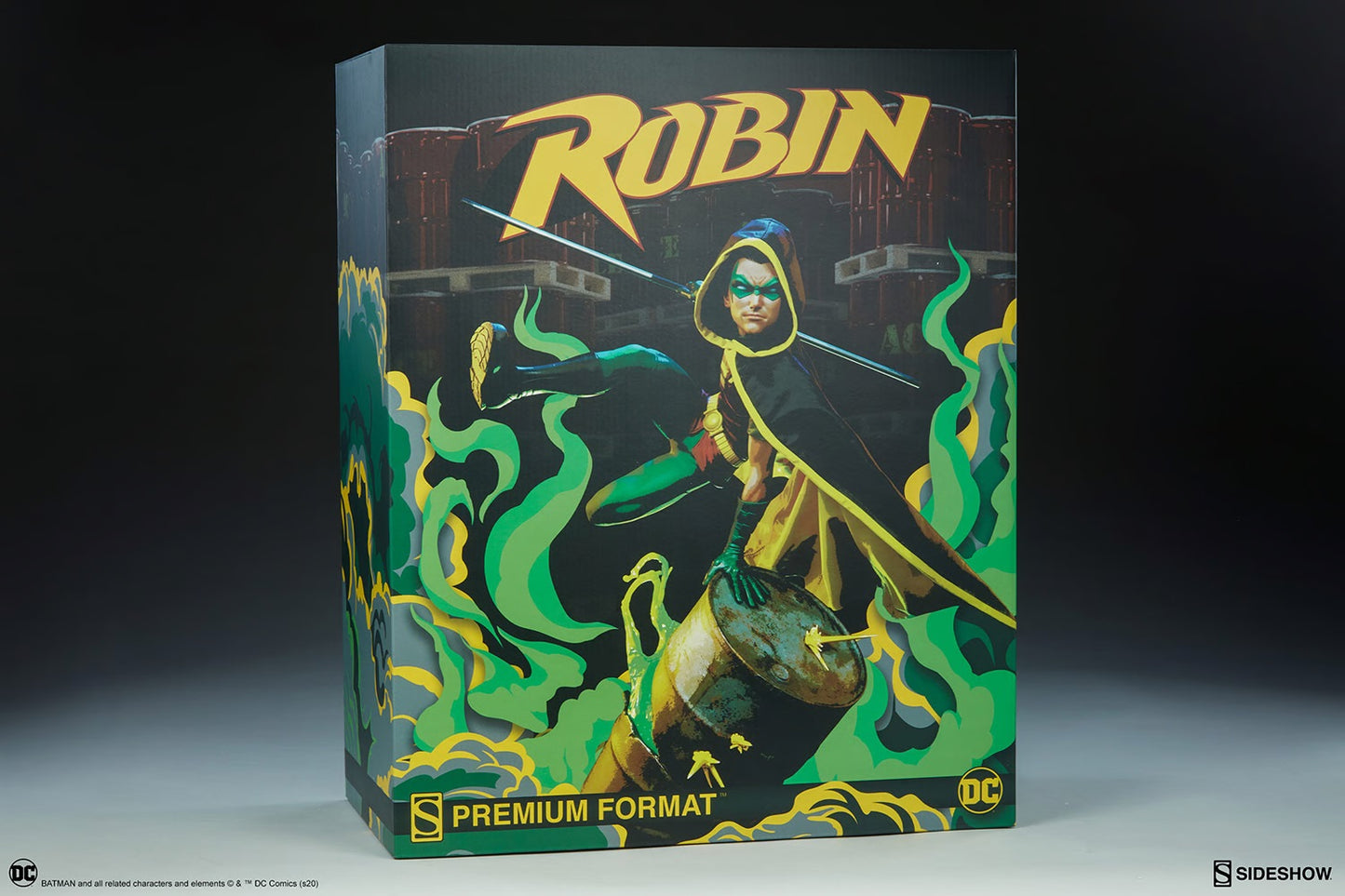 SIDESHOW COLLECTIBLES DC CLASSIC CHARACTER ROBIN STATUE 1/4 300748 - Anotoys Collectibles