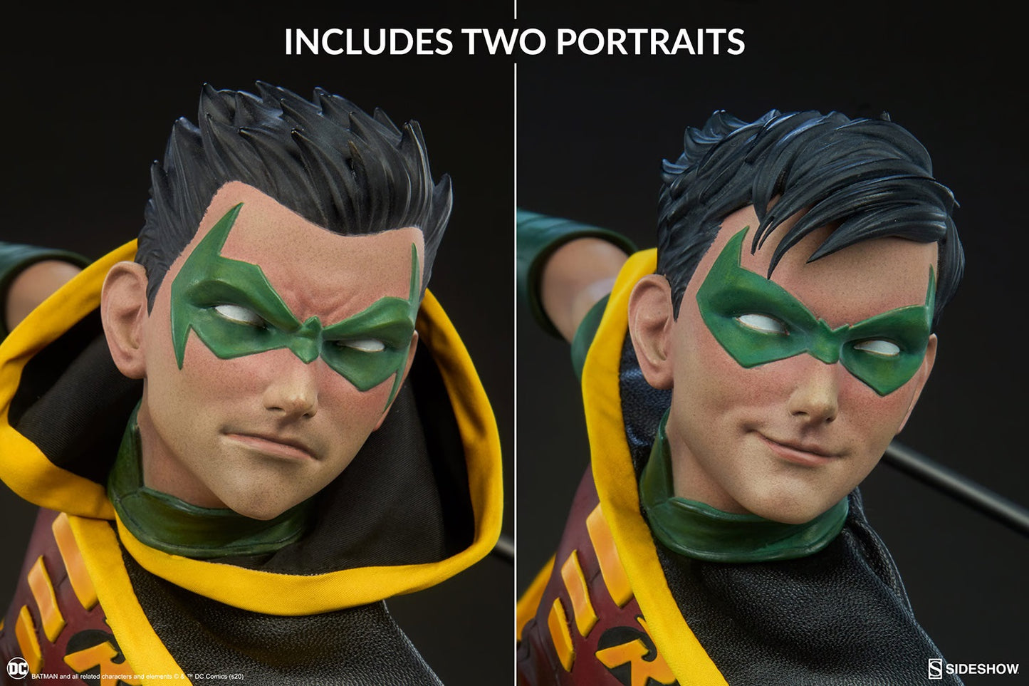 SIDESHOW COLLECTIBLES DC CLASSIC CHARACTER ROBIN STATUE 1/4 300748 - Anotoys Collectibles