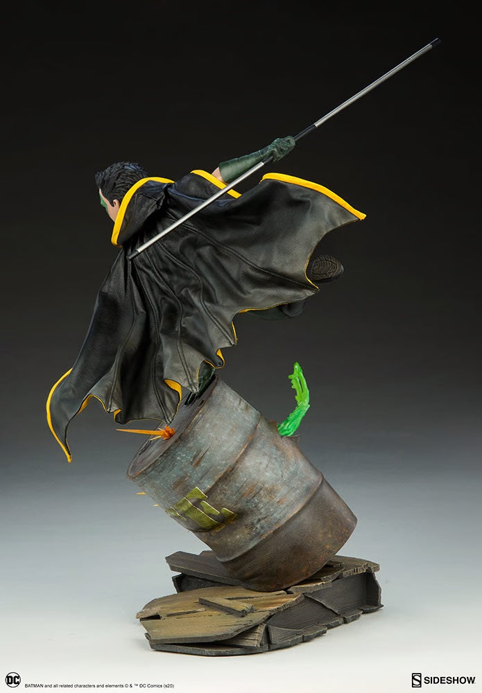 SIDESHOW COLLECTIBLES DC CLASSIC CHARACTER ROBIN STATUE 1/4 300748 - Anotoys Collectibles