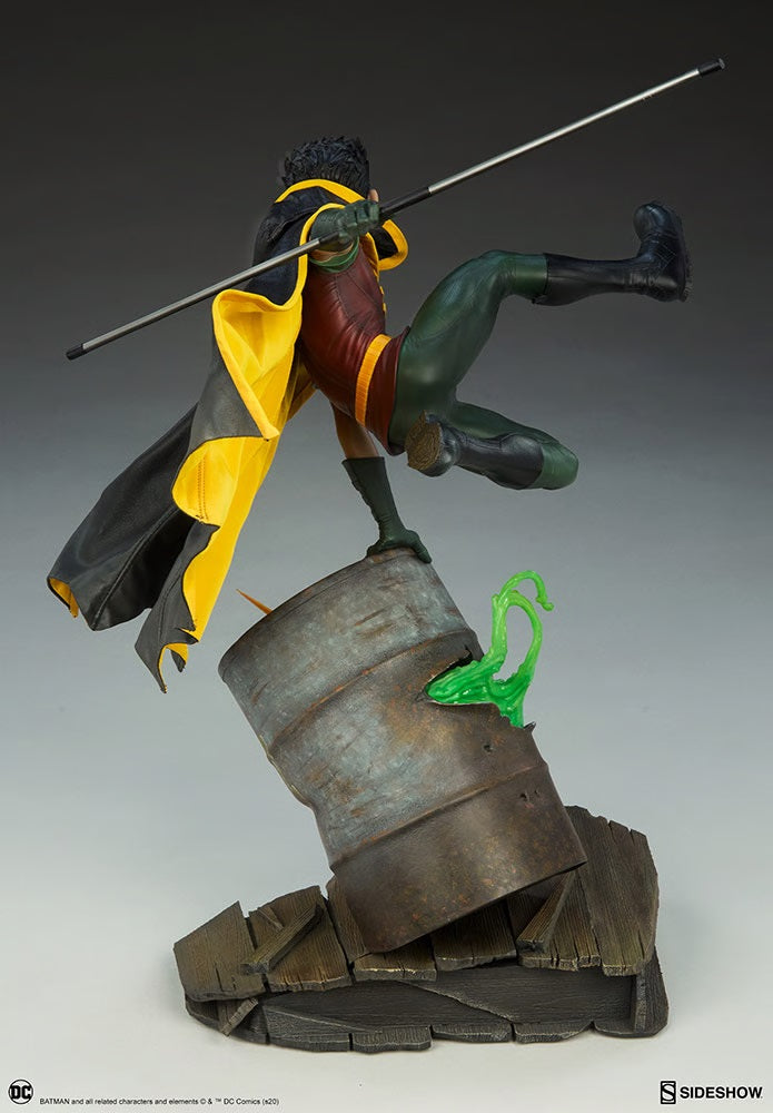 SIDESHOW COLLECTIBLES DC CLASSIC CHARACTER ROBIN STATUE 1/4 300748 - Anotoys Collectibles