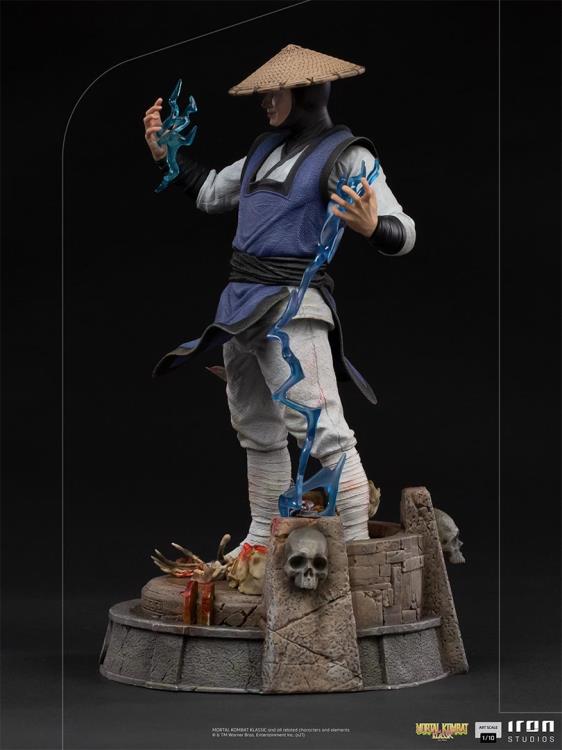 IRON STUDIOS MORTAL KOMBAT II RAIDEN 1/10 ART SCALE STATUE - Anotoys Collectibles
