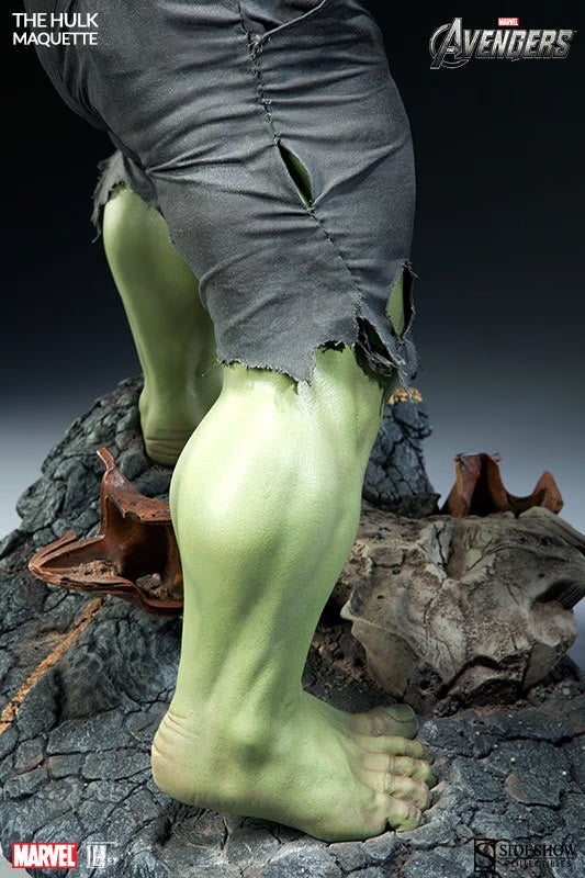 SIDESHOW COLLECTIBLES AVANGERS HULK MAQUETTE - 400189 - Anotoys Collectibles