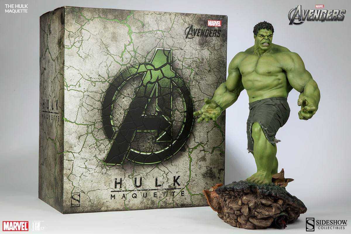 SIDESHOW COLLECTIBLES AVANGERS HULK MAQUETTE - 400189 - Anotoys Collectibles
