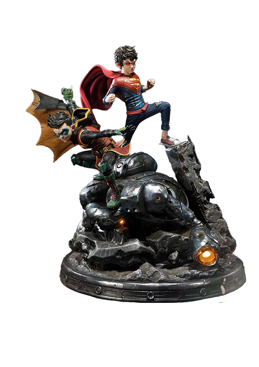 PRIME 1 STUDIO SUPERBOY AND ROBIN 1/3 MMDC-38 - Anotoys Collectibles