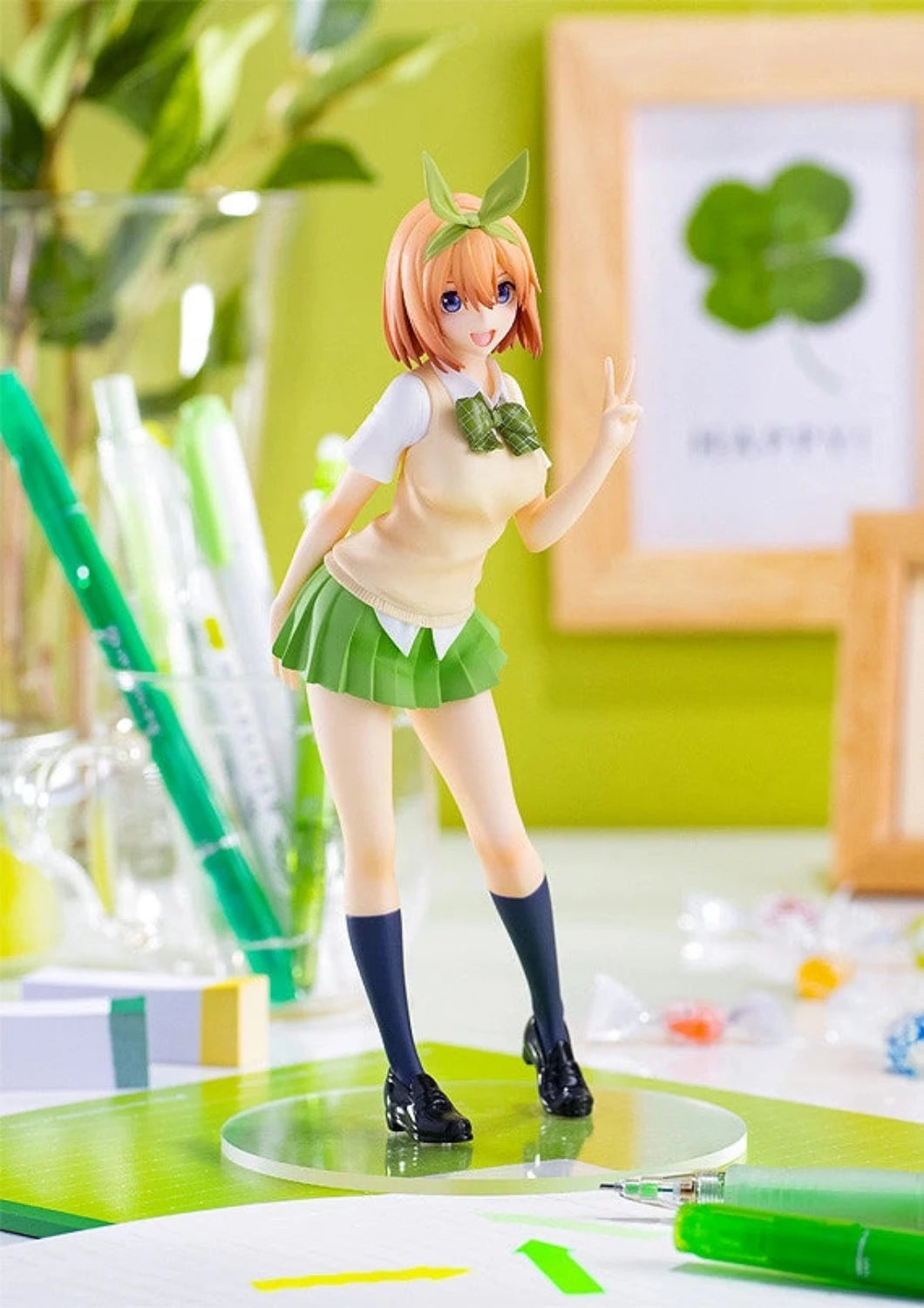 The Quintessential Quintuplets Noodle Stopper Figure Yotsuba Nakano Relaxing Room Wear Ver