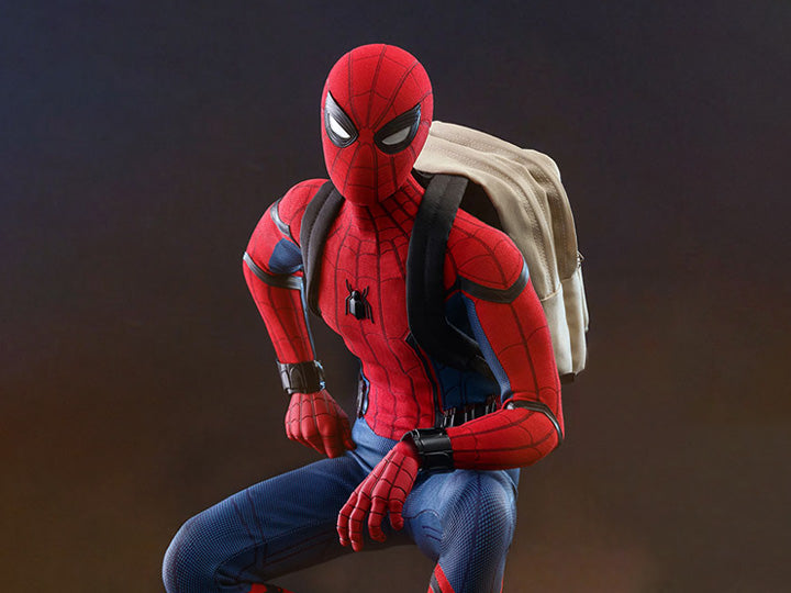 HOT TOYS MARVEL SPIDER-MAN: HOMECOMING SPIDER-MAN 1/4 COLLECTIBLE FIGURE - QS014 - Anotoys Collectibles