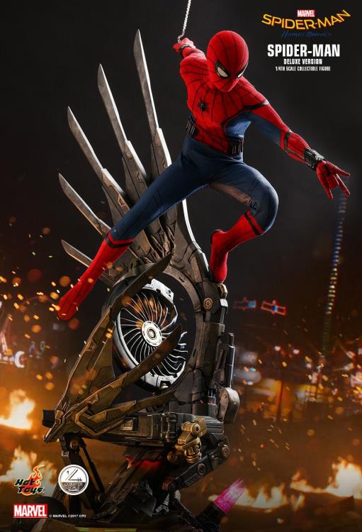 HOT TOYS SPIDER-MAN: HOMECOMING SPIDER-MAN 1/4 COLLECTIBLE FIGURE ( SPECIAL EDITION ) - QS014SE - Anotoys Collectibles