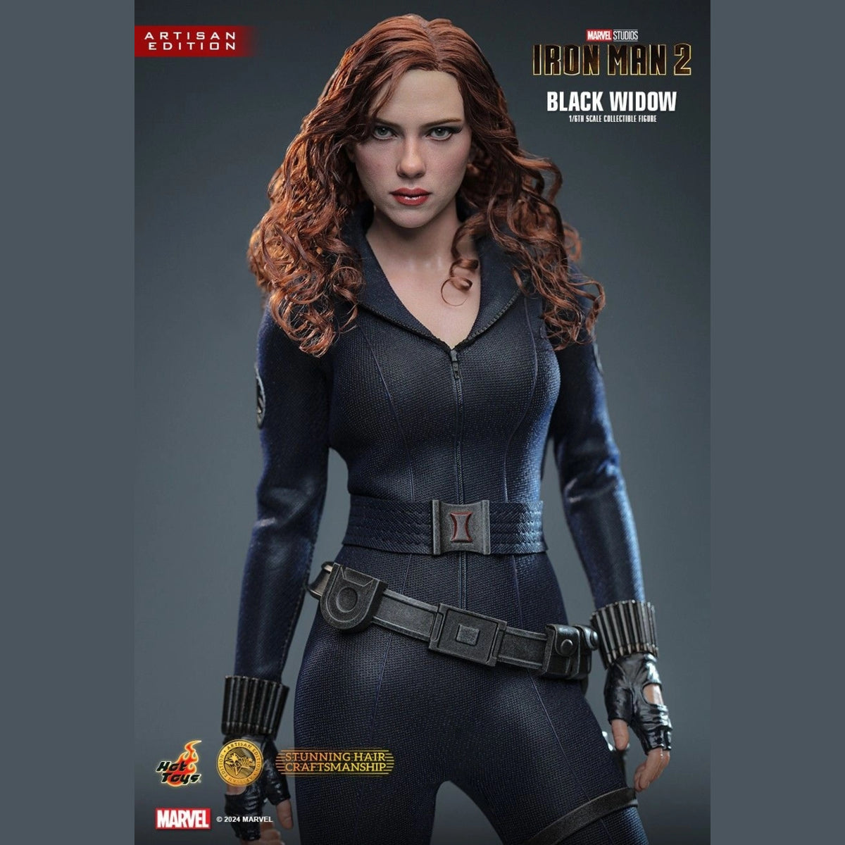 HOT TOYS MARVEL’S IRON MAN 2 - 1/6TH SCALE BLACK WIDOW (ARTISAN EDITION - MMS757AE - Anotoys Collectibles