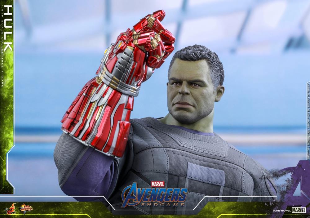 HOT TOYS MARVEL AVENGERS: ENDGAME HULK COLLECTIBLE FIGURE 1/6 MMS558 - Anotoys Collectibles