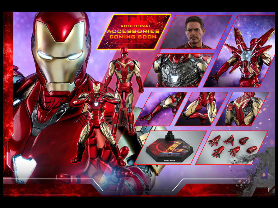 HOT TOYS MARVEL AVENGERS: ENDGAME - 1/6TH SCALE IRON MAN MARK LXXXV MARK 85 COLLECTIBLE FIGURE - MMS528D30 - Anotoys Collectibles