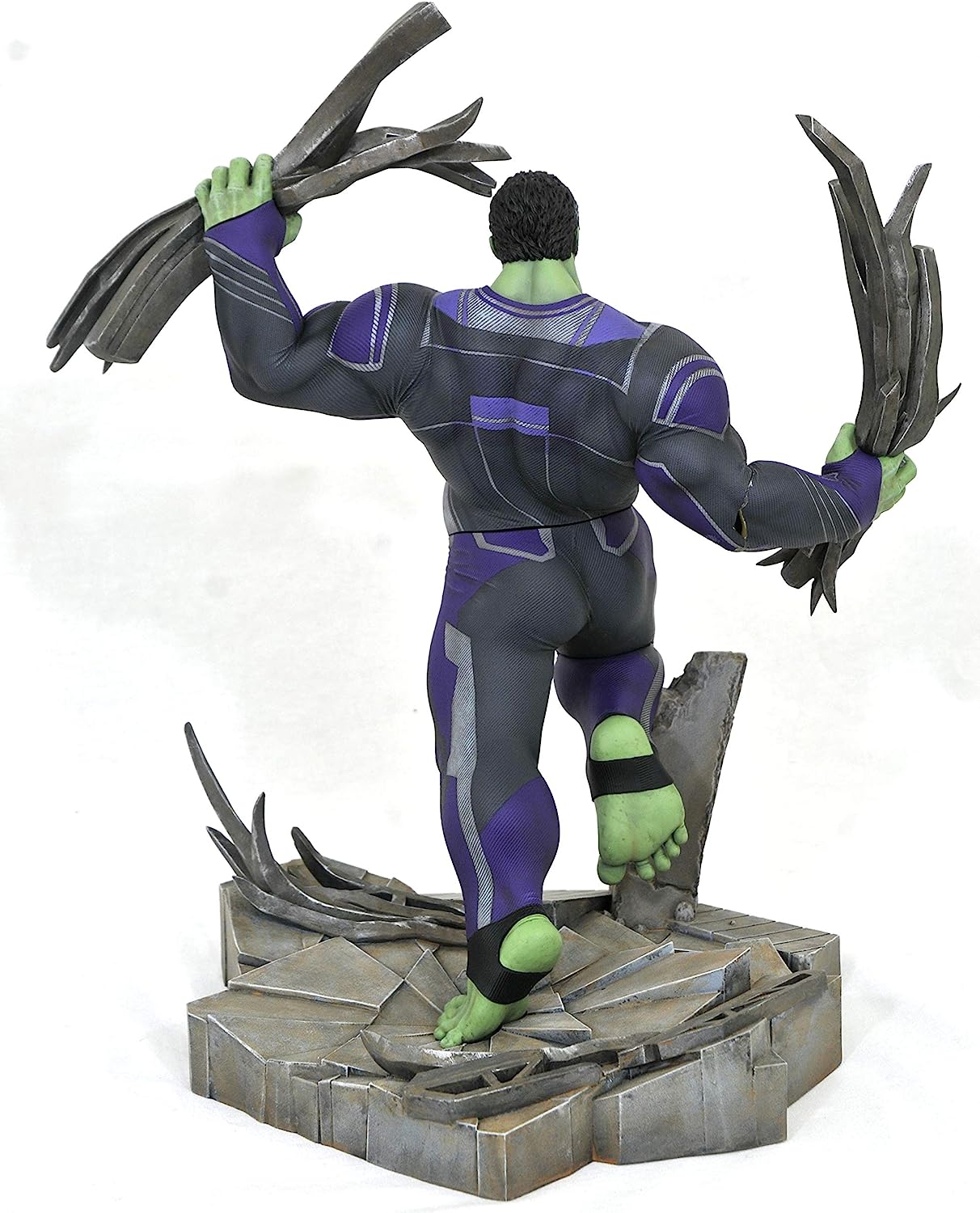 DIAMOND SELECT MARVEL GALLERY AVENGERS ENDGAME TRACKSUIT HULK DELUXE STATUE DC83308 - Anotoys Collectibles