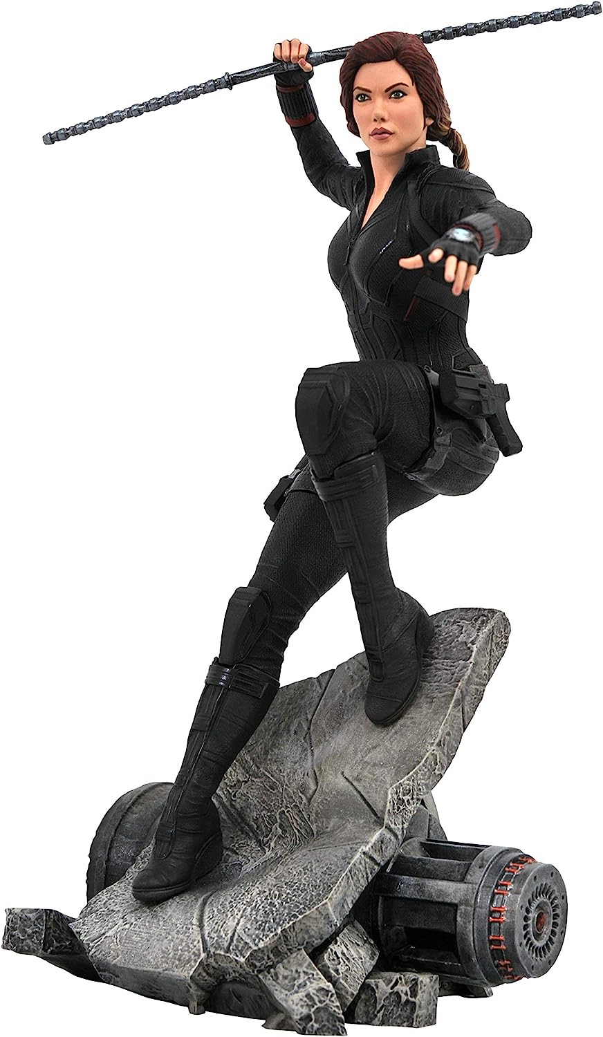 DIAMOND SELECT MARVEL PREMIER AVENGERS ENDGAME BLACK WIDOW RESIN STATUE DC82914 - Anotoys Collectibles