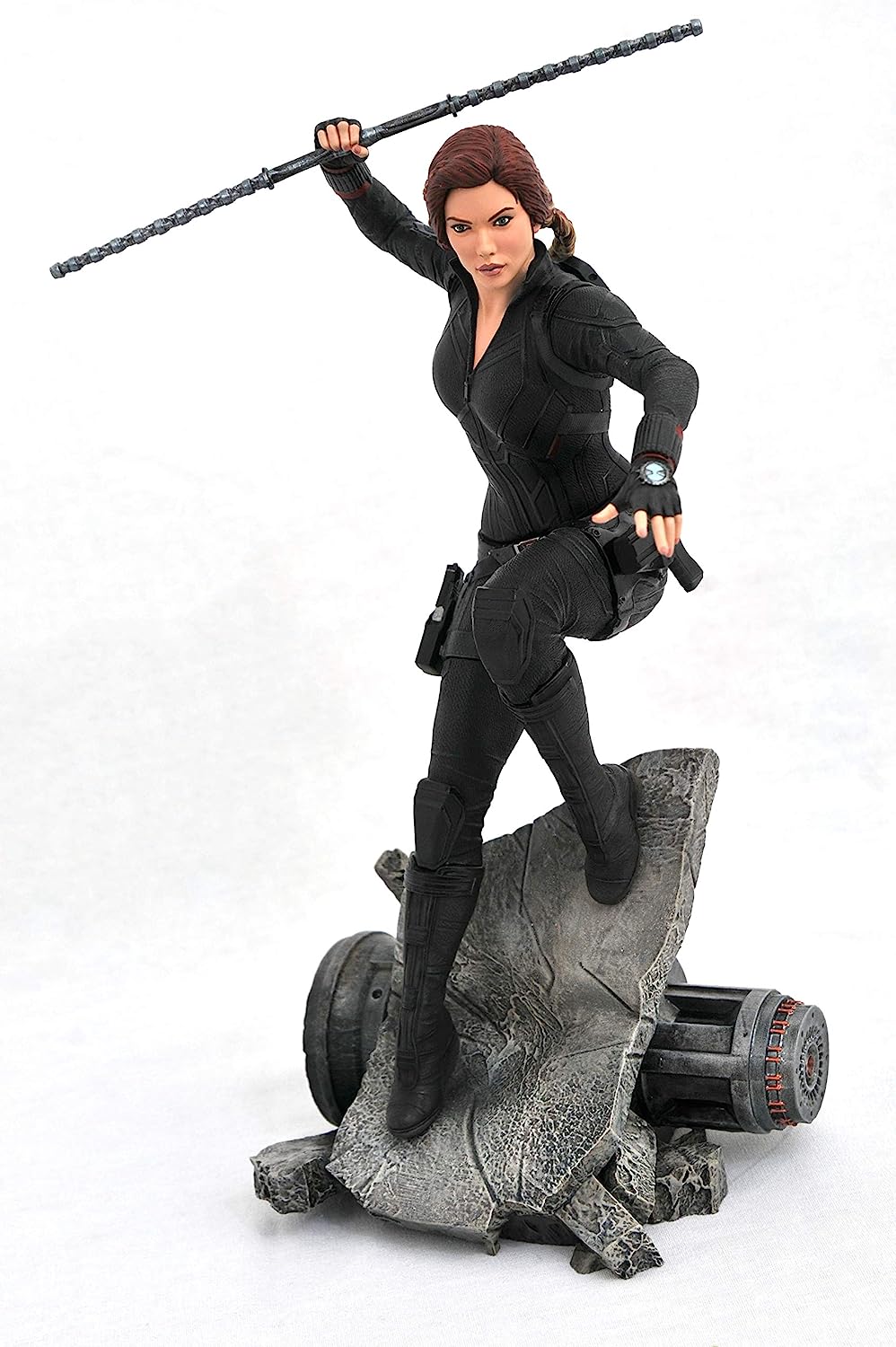 DIAMOND SELECT MARVEL PREMIER AVENGERS ENDGAME BLACK WIDOW RESIN STATUE DC82914 - Anotoys Collectibles