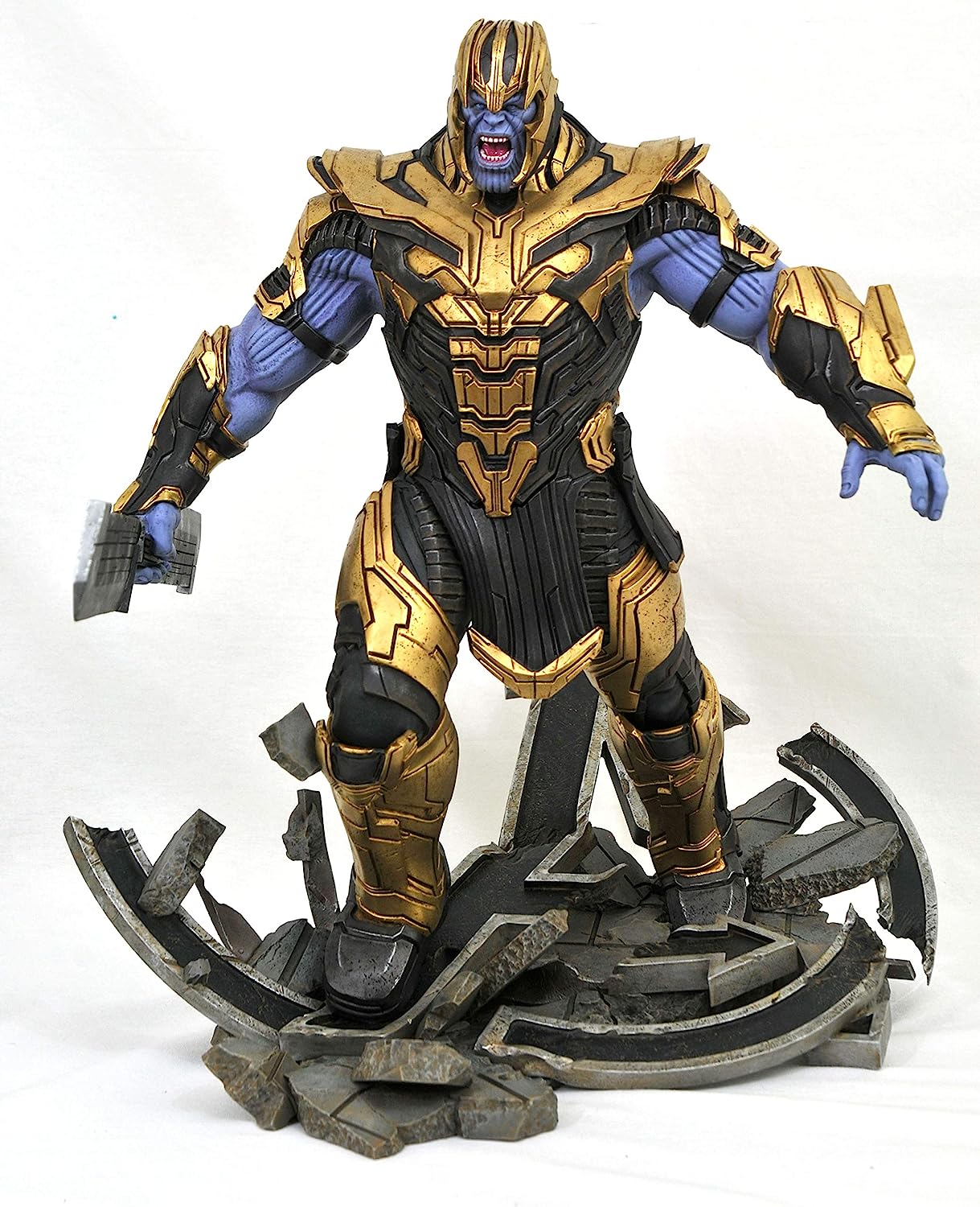 DIAMOND SELECT MARVEL MILESTONES AVENGERS ENDGAME ARMORED THANOS RESIN STATUE - DC83294 - Anotoys Collectibles
