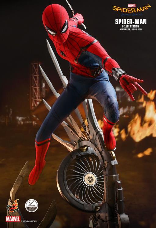 HOT TOYS SPIDER-MAN: HOMECOMING SPIDER-MAN 1/4 COLLECTIBLE FIGURE ( SPECIAL EDITION ) - QS014SE - Anotoys Collectibles