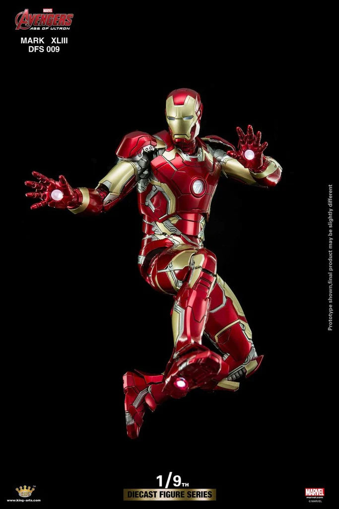 KING ARTS AVENGERS AGE OF ULTRON: IRON MAN MK 43 - DFS009 - Anotoys Collectibles