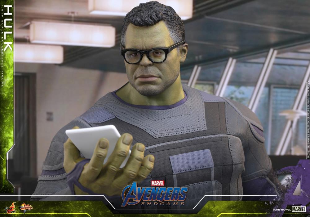 HOT TOYS MARVEL AVENGERS: ENDGAME HULK COLLECTIBLE FIGURE 1/6 MMS558 - Anotoys Collectibles
