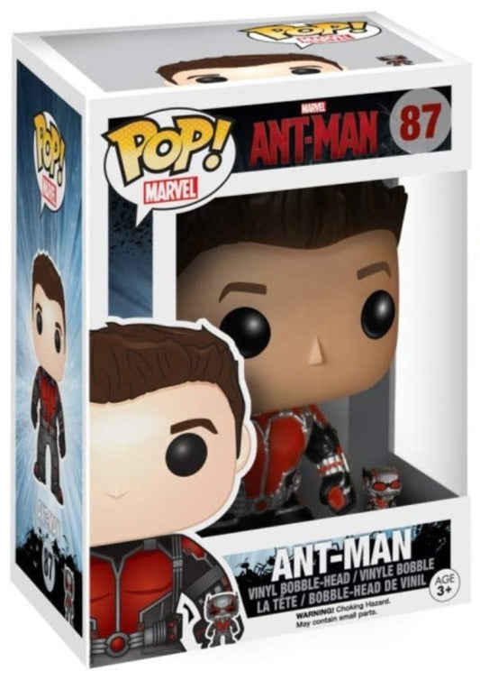 POP ACTION FIGURE OF ANT-MAN (UNMASKED) #87 - Anotoys Collectibles