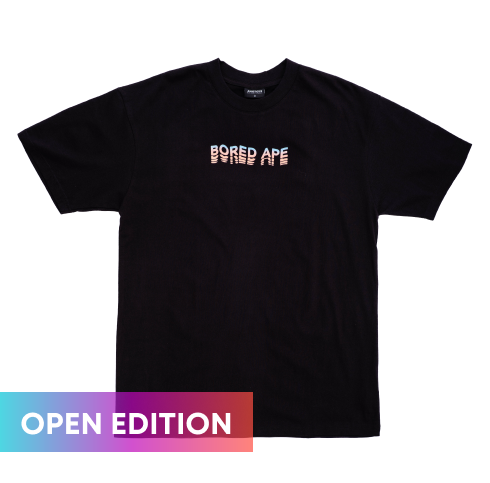 Special Edition Bored Ape Phygital Tee - BLACK/WHITE BAYC2832-02 - Anotoys Collectibles